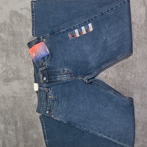 Levi's Men's Straight Jeans in Deep Blue
